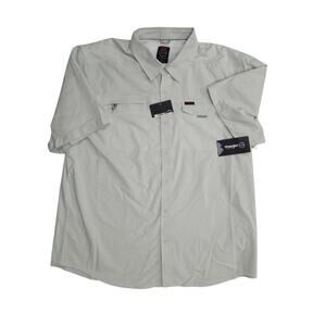Wrangler ATG Shirt Men's 2XL Short Sleeve Moisture Wicking Venting Outdoor NEW